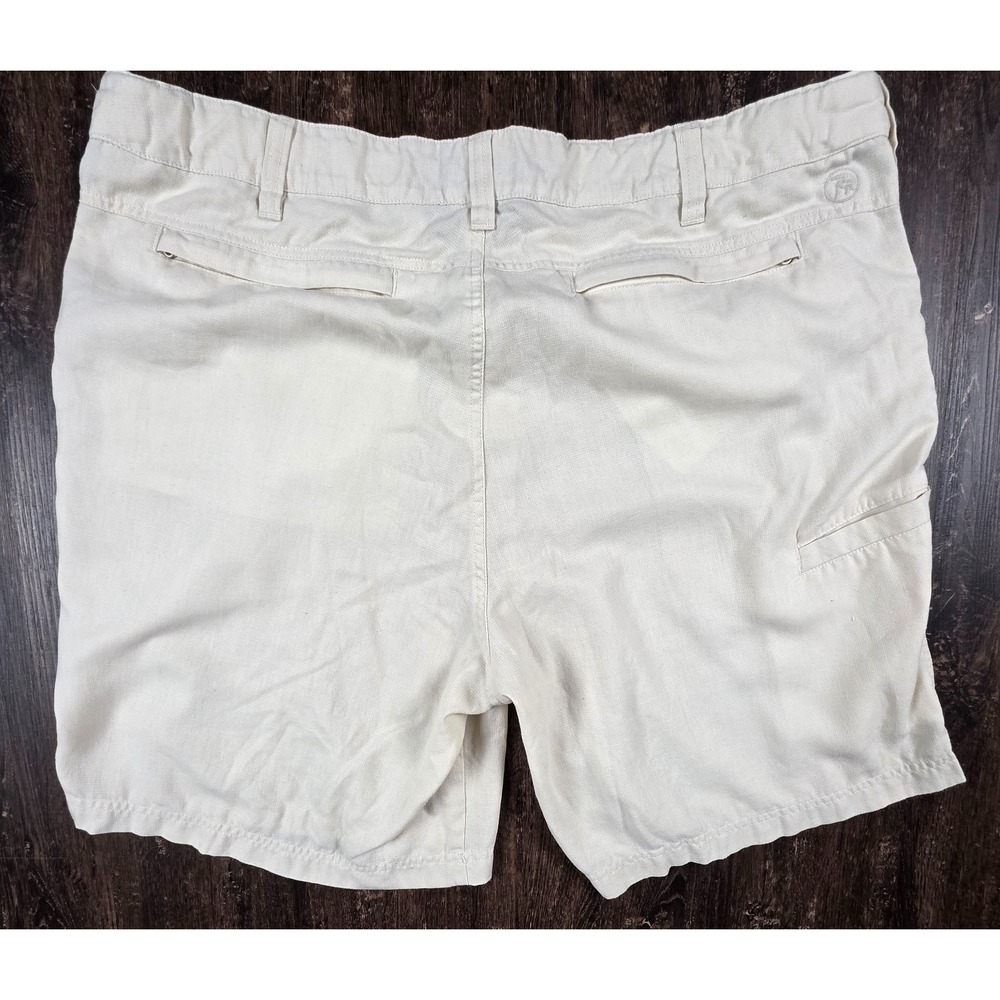 Rail Riders LOA Mens Light Beige Hemp Blend Shorts Size 42‎ - Picture 3 of 9